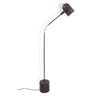 Luminária de Piso Abajur Chão Articulada Nelle Marrom Cortem - 2