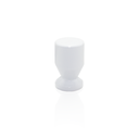 Ver imagem 3 de Puxador Duplo para Box Zamac Branco Brilhante 16mm 10 Peças