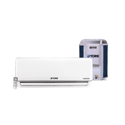 Ar Condicionado Split Hi Wall Inverter York 9000 Btu/h Home Star Quente Frio Yhhe09c3i1 - 220 Volts - 1
