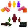 Forma Silicone Lego Gelo Chocolate 6 Unidades - 6