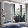 Guarda Roupa Casal Premium Elle 205,9cm com Espelho 3 Portas 4 Gavetas Espresso Móveis     - 8