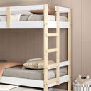 Ver imagem 7 de Treliche Juvenil Solteiro Soft Madeira e MDF Casatema MadeiraOriginals Branco/Marrom