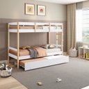 Ver imagem 5 de Treliche Juvenil Solteiro Soft Madeira e MDF Casatema MadeiraOriginals Branco/Marrom
