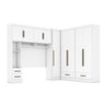 Quarto Modulado Casal Completo 4 Peças 5 Portas 4 Gavetas com Maleiro Smart Plus - 3