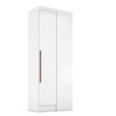 Ver mais imagens de Quarto Modulado Casal Completo 4 Peças 5 Portas 4 Gavetas com Maleiro Smart Plus Yescasa Branco