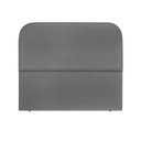 Ver imagem 1 de Cabeceira Estofada Casal Alana 140cm Courino Cinza