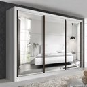 Ver imagem 2 de Guarda Roupa Casal Premium Lux 242cm com Espelho 3 Portas 6 Gavetas Espresso Móveis