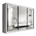 Ver imagem 3 de Guarda Roupa Casal Premium Lux 242cm com Espelho 3 Portas 6 Gavetas Yescasa Branco