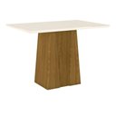 Ver imagem 3 de Mesa De Jantar Canto Reto 120cm Elisa Henn Nature Ou Nature/off White