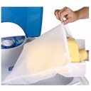 Ver imagem 4 de KIT C/3 SACOS PARA LAVAR ROUPAS DELICADAS