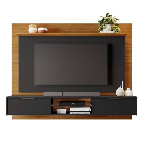 Painel para TV NT 1205 Freijó com Preto - Notável