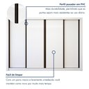Ver mais imagens de Guarda Roupa Casal Premium Liv 4 Portas de Correr e 4 Gavetas 279,3cm Yescasa Branco