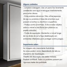 Guarda Roupa Casal Premium Zara 279,3cm com Espelho 4 Portas 4 Gavetas Yescasa - 11 Guarda Roupa Casal Premium Zara 279,3cm com Espelho 4 Portas 4 Gavetas Yescasa - 11