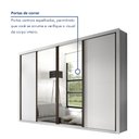 Ver imagem 3 de Guarda Roupa Casal Premium Zara 279,3cm com Espelho 4 Portas 4 Gavetas Espresso Móveis    