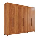 Ver imagem 3 de Guarda-roupa Casal 6 Portas 6 Gavetas Órion Premium com Pés 100% MDF