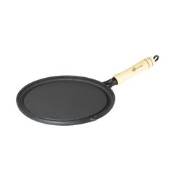 Bifeteira Redonda Lisa com Cabo Santana 22cm - 1