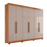 Guarda-roupa Casal 6 Portas 6 Gavetas Órion Premium com Pés 100% MDF - 3