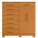 Ver imagem 2 de Cômoda para Quarto 8 Gavetas e 2 Portas Verona