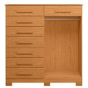 Ver imagem 4 de Cômoda para Quarto 8 Gavetas e 2 Portas Verona