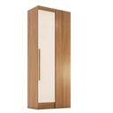 Ver mais imagens de Quarto Modulado Casal Completo 4 Peças 5 Portas 4 Gavetas com Maleiro Smart Plus Yescasa Bege/Cinamomo Off/White