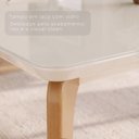 Ver mais imagens de Conjunto Sala de Jantar Mesa 180x100cm Madeira e MDF com Vidro e 6 Cadeiras Madeira Maciça Londres
