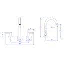 Ver imagem 2 de Misturador para Banheiro Mesa Soul - Deca Deca Metais
