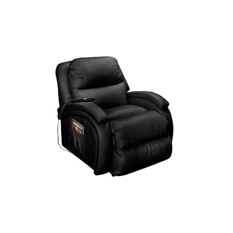 Poltrona Reclinável C/ Massagem P/ Sala Motorizada Vibro Divino Urbany Zero Wall Giro e Balanço