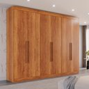 Ver imagem 1 de Guarda-roupa Casal 6 Portas 6 Gavetas Órion Premium