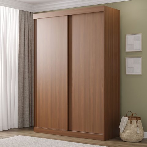 Guarda-Roupa Samambaia 2 Portas CabeCasa MadeiraOriginals Freijó