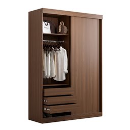 Guarda-Roupa Samambaia 2 Portas CabeCasa MadeiraMadeira - 9