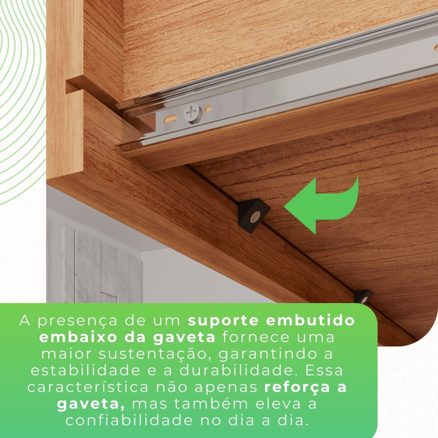 Guarda-roupa Casal 6 Portas 6 Gavetas Órion Premium - 11
