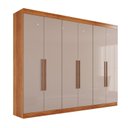 Ver imagem 3 de Guarda-roupa Casal 6 Portas 6 Gavetas Órion Premium