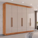 Ver imagem 1 de Guarda-roupa Casal 6 Portas 6 Gavetas Órion Premium