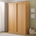 Ver imagem 1 de Guarda-Roupa Samambaia 2 Portas CabeCasa MadeiraOriginals Carvalho