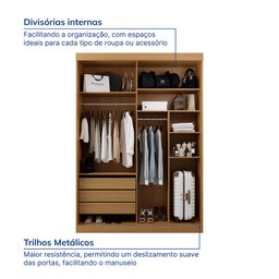 Guarda-Roupa Samambaia 2 Portas Ripado CabeCasa MadeiraOriginals - 5 Guarda-Roupa Samambaia 2 Portas Ripado CabeCasa MadeiraOriginals - 5