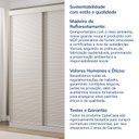 Ver mais imagens de Guarda-Roupa Samambaia 2 Portas Ripado CabeCasa MadeiraOriginals