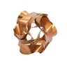 Escultura Ball em Metal Cobre 18 cm - 1