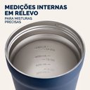 Ver imagem 3 de Garrafa Térmica Inox 700ml Parede Dupla Azul para Suplemento