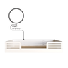 Cama Infantil Montessoriana Solteiro Lua - 9