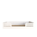 Ver imagem 2 de Cama Infantil Montessoriana Solteiro Lua Branco