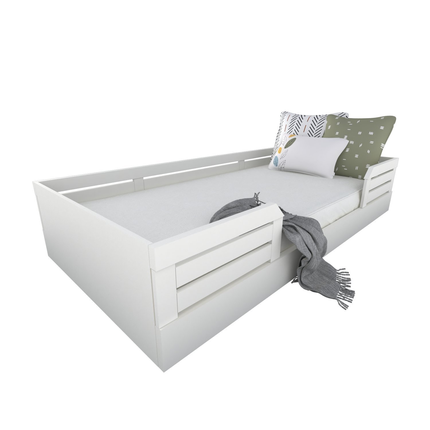 Cama Infantil Montessoriana Solteiro Lua Yescasa - 5