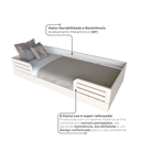 Ver imagem 7 de Cama Infantil Montessoriana Solteiro Lua Branco