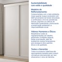 Ver mais imagens de Guarda-Roupa Samambaia 2 Portas CabeCasa MadeiraOriginals Off White