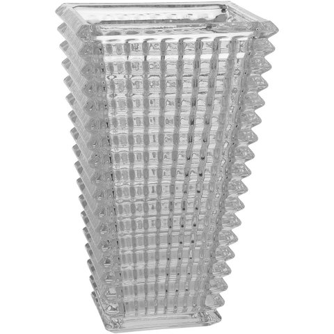 Vaso Decorativo Cachepô Enfeiteenfeite Casa Vidro 28x16x12cm