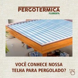 Telha de Poliéster com Fibra de Vidro Pergotérmica - 10