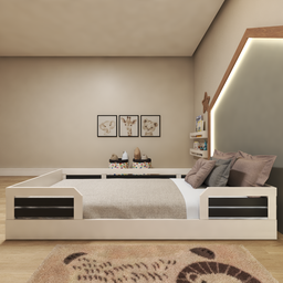 Cama Infantil Montessoriana Solteiro Lua - 5