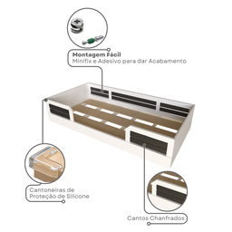 Cama Infantil Montessoriana Solteiro Lua - 8