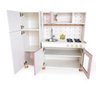 Kit Cozinha Infantil com Geladeira Eita Casa Perfeita Rosa - 2