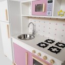 Ver imagem 4 de Kit Cozinha Infantil com Geladeira Eita Casa Perfeita Rosa