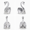 Ver imagem 3 de Enfeite Decorativo Ornamento Estatueta Cisne de Vidro 9cm Cristal Decoração de Mesa